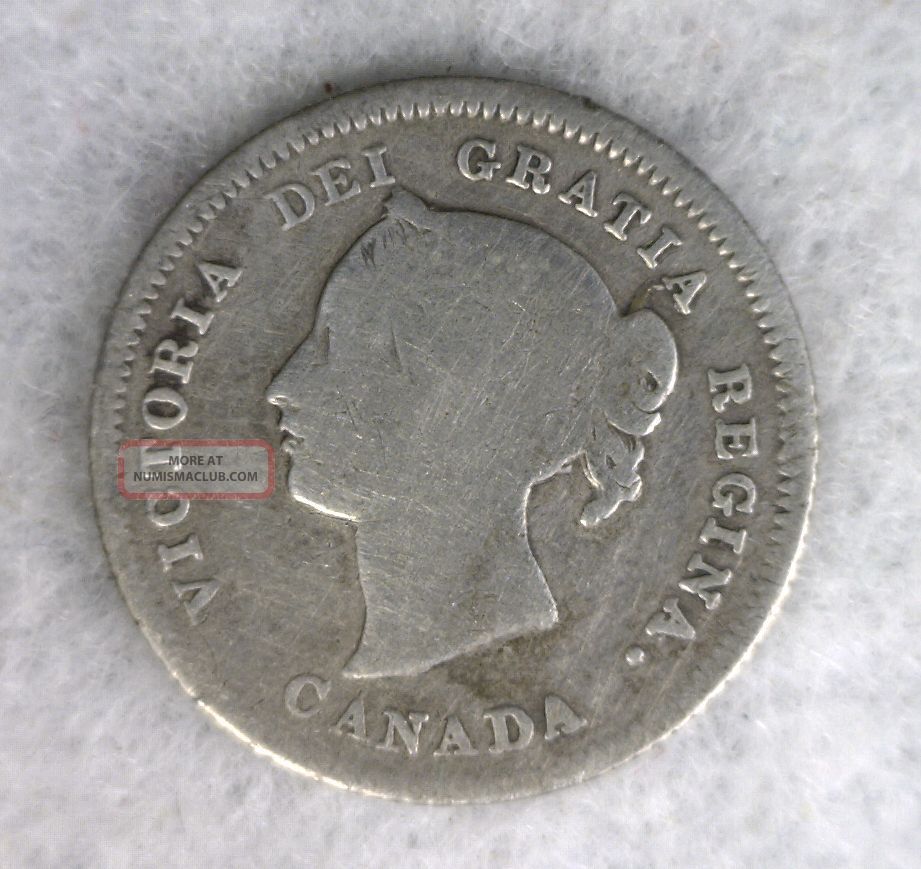 Canada 5 Cents 1880 H Silver stock 0119 canada-5-cents-1880-h-silver-stock-0119