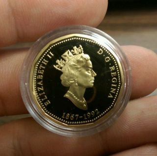 1992 $1 125th Anniv.  Canada Dollar photo
