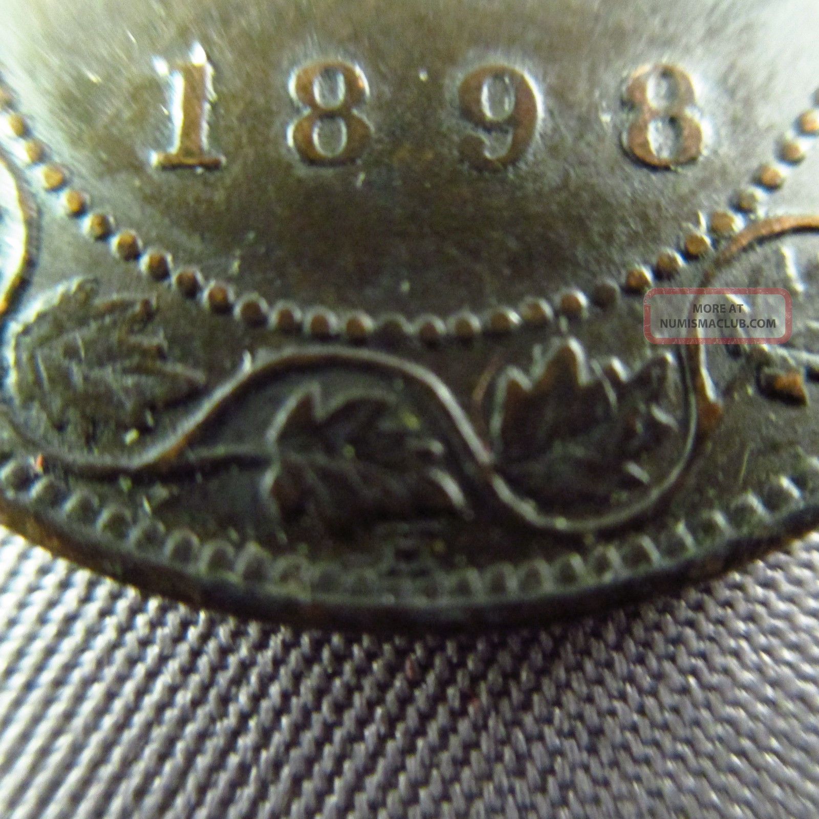 1898 H Canadian Large one Cent Canada Queen Victoria Higher Grade 1898-h-canadian-large-one-cent-canada-queen-victoria-higher-grade