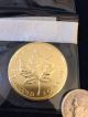 2011 Uncirculated 1 Ounce (oz) Canadian 99.  99 (. 9999 Fine) Gold Maple Leaf Coin Coins: Canada photo 3