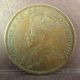 1919 - C Newfoundland Large One Cent Canada King George V Higher Grade Ottawa Coins: Canada photo 1