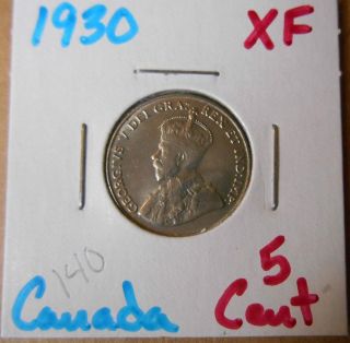 1930 Five Cent Canada photo