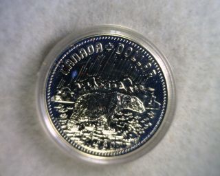 Canada Silver Dollar 1980 Prooflike 