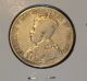 1919 Silver.  925 50 Cent Half Dollar George V Maple Wreath Design Coins: Canada photo 1