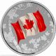 2015 $25 50th Anniversary Of Canada ' S National Flag,  Silver,  No Tax, Coins: Canada photo 3