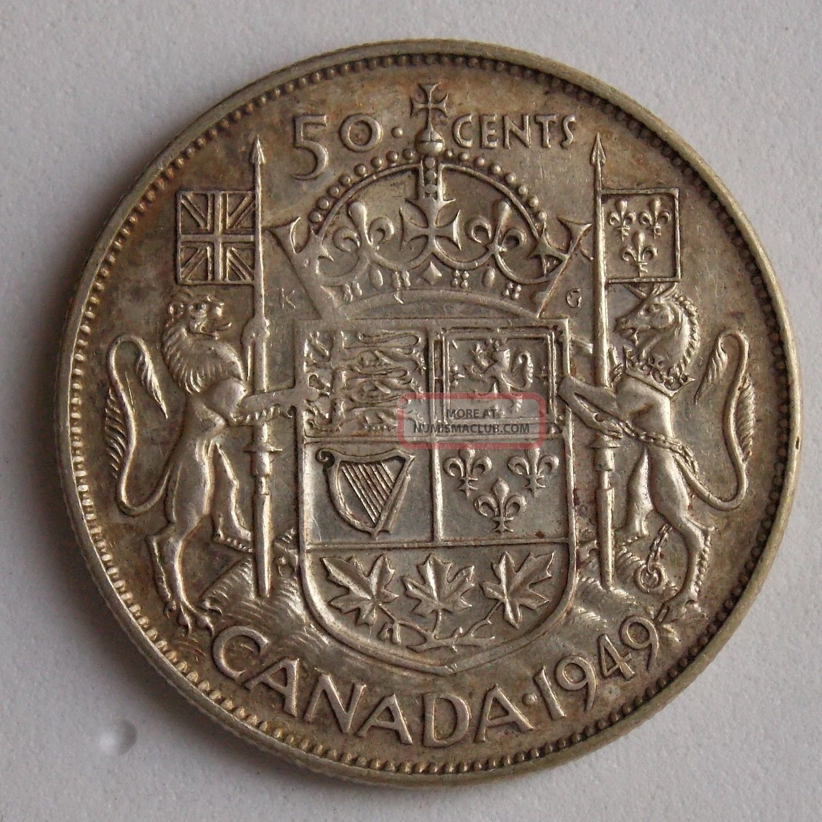 1949-canada-50-fifty-cent-canadian-silver-coin
