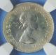 1953 Canada No Shoulder Fold Silver 10 Cents Dime Ngc Ms63 Uncirculated Coins: Canada photo 1