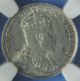 1909 Canada Maple Leaves Edward Vii Silver 5 Cents 5c Ngc Au58 Coins: Canada photo 1