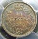 Canada Km 4,  1872 - H Ten Cents Graded Pcgs Au50 (5 Photos) Coins: Canada photo 2