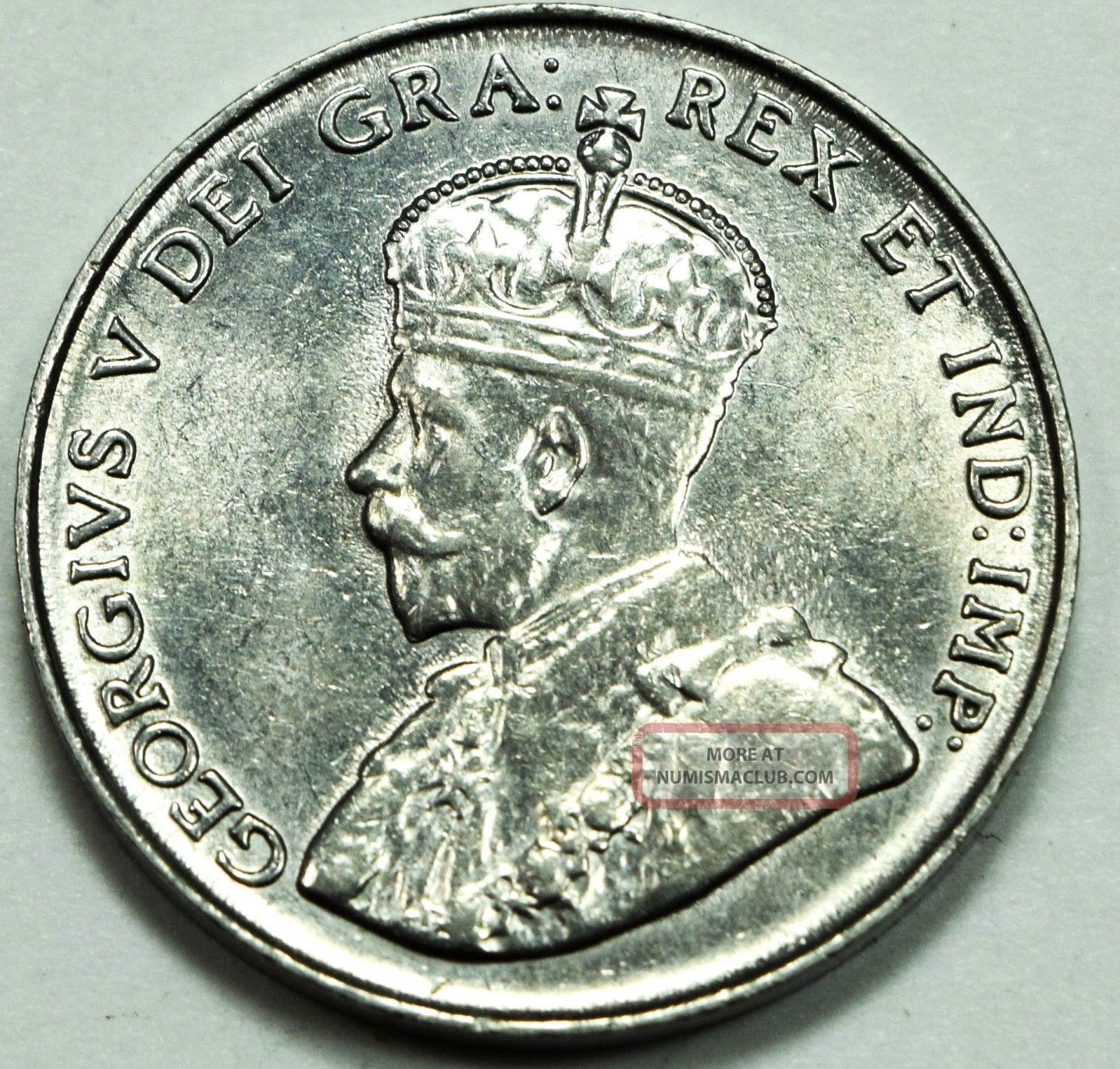 Canada 5 Cents 1924 Grade Coin Coins: Canada photo