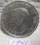 1941 Canada Fifty Cents (georgivs Vi) Coins: Canada photo 1