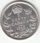 . 925 Silver 1912 George V 5 Cent Piece F - Vf Coins: Canada photo 1