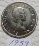 1959 Canada One Dollar (elizabeth Ii) Coins: Canada photo 1
