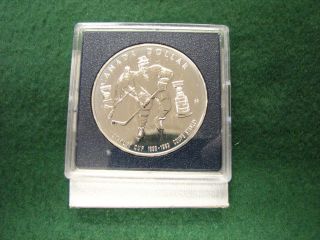 1993 Canada Silver Dollar Stanley Cup 925 Silver Coin Brilliant Uncirculated photo