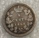 1858 Canada Five Cents Coin,  Vg Coins: Canada photo 3