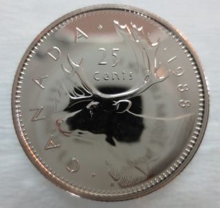 1988 Canada 25 Cents Proof - Like Coin photo