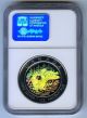 2002 Canada Silver Maple Leaf - Loon Hologram - 1 Oz.  $5 Coin Ngc Sp 69 Coins: Canada photo 3