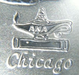 2014 Canada Silver Maple Leaf W/chicago Ana Privy Mark In Anacs Pr69 Dcam Holder photo