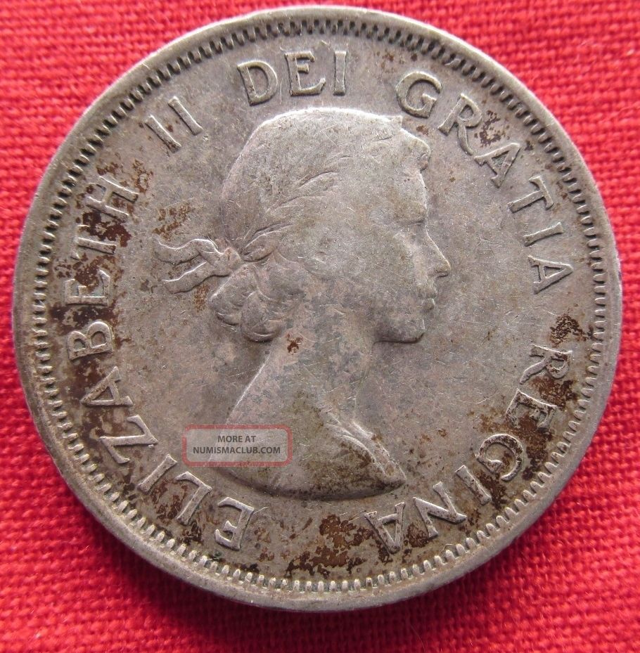 1954 Canada Quarter Silver (2280) Coins: Canada photo