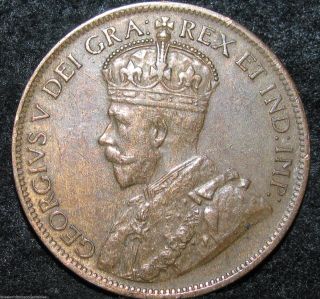 Canada Cent 1915 World Coin (usa Combined S&h) Bin - 2694 photo