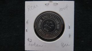 2004 Royal Canadian $2.  00 Test Token - Ultra Rare - None On Ebay photo