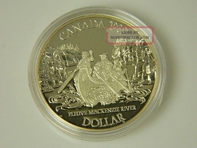 1989 Royal Canadian Silver Dollar 500 Silver Monnaie Royale Coins: Canada photo