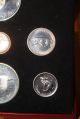 1967 Canada 1867 - 1967 100th Anniversary Set; In Org.  Red Case Coins: Canada photo 3