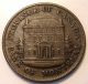1844 Token Of The Province Of Canada Half Penny Token Bank Of Montreal Coins: Canada photo 1