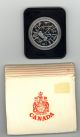 1978 Canada Silver Dollar Commonwealth Xi Games Edmonton Leather Case Coins: Canada photo 1