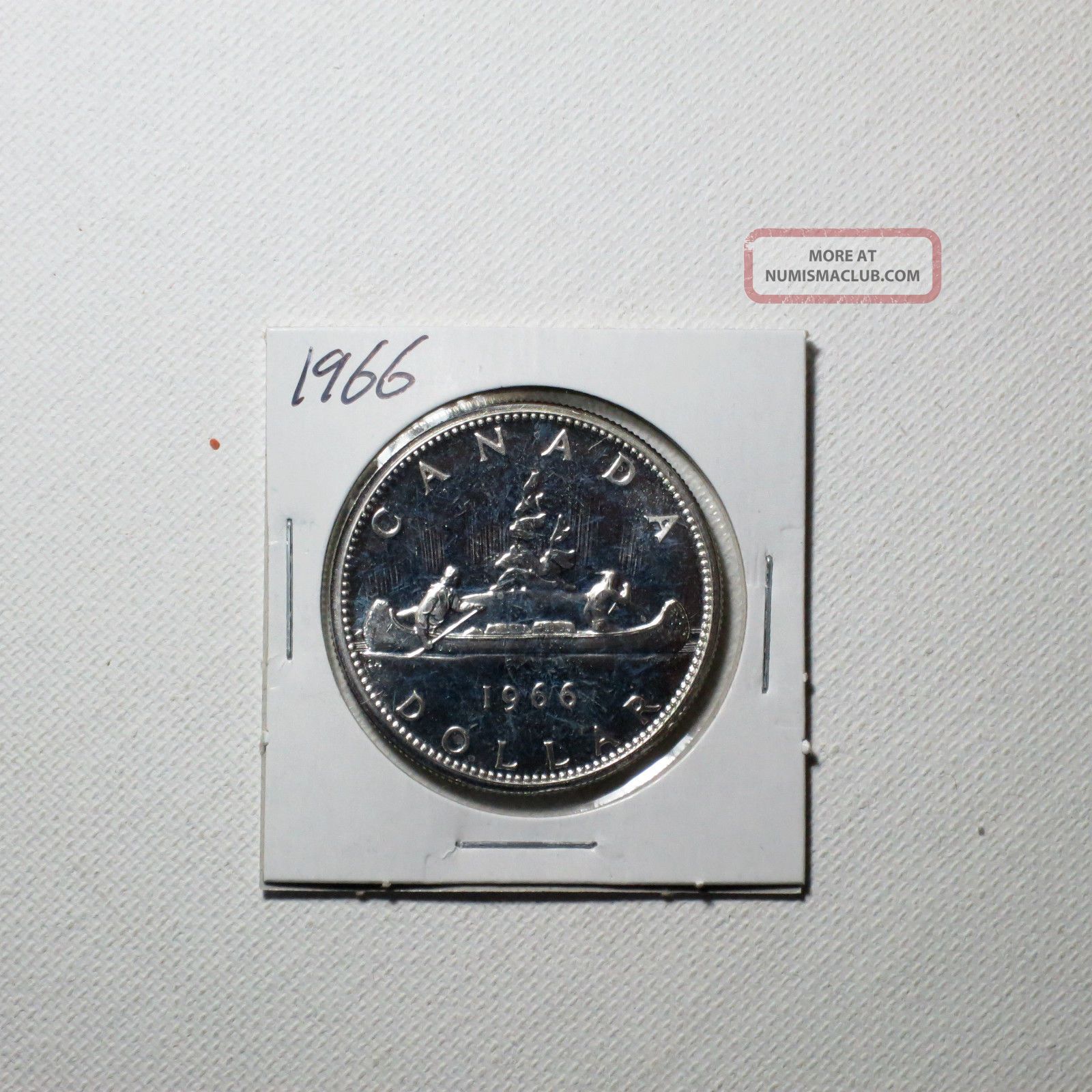 Canadian Silver Dollar Year 1966 Coins: Canada photo