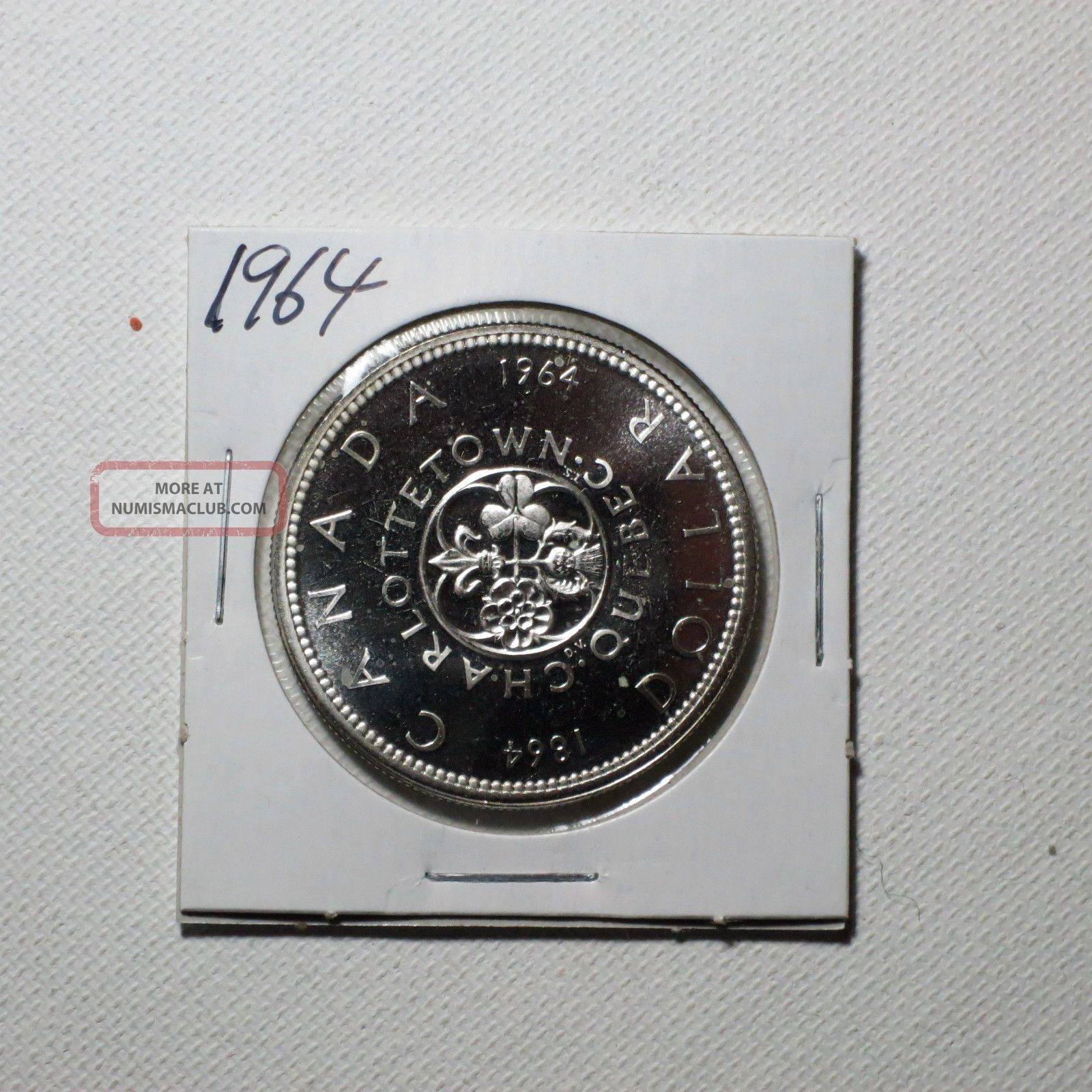 Canadian Silver Dollar Year 1964 Coins: Canada photo