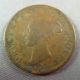 1843 Nova Scotia Halfpenny Token Canada Queen Victoria Better Date Coins: Canada photo 7