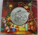 2013 $20 Santa Claus 1/4 Oz.  Pure Silver Uncirculated Specimen Coin Folder Coins: Canada photo 4