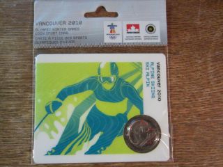 2007 5/15 Alpineski Wrong Date 2010 Vancouver Olympic Winter Games Sport Card photo