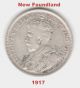 1917 Newfoundland Silver Quarter - Pre - Confederation Canada - Early Date Coin. Coins: Canada photo 1