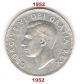 1952 50c Canada 50 Cents - 0.  800 Silver - 0.  3000 Oz.  Great Coin To Have. Coins: Canada photo 2