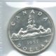 1 Dollar 1957 Canada Pl - 65 Iccs $1 Silver Canadian Coin Coins: Canada photo 1