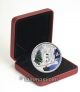 Canada 2014 Murano Venetian Glass Holiday Snowman $20 Christmas Silver Proof Coins: Canada photo 1