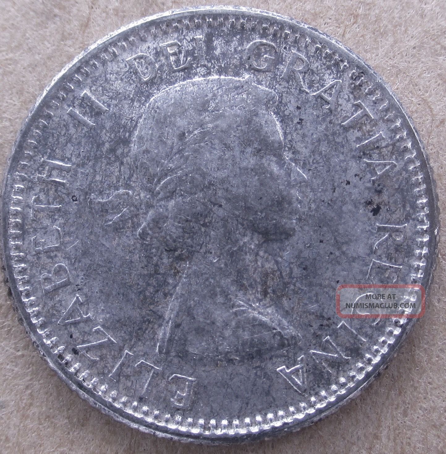 Canada 1956 Dime 800.  Silver 58 Coins: Canada photo