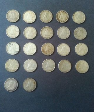Canadian Silver Dimes photo