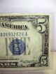$5 1953 Silver Certificate Note.  Take A Look Small Size Notes photo 2