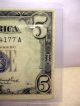 $5 1953 Silver Certificate Note.  Take A Look Small Size Notes photo 4