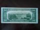 1950 D Us$20 Federal Reserve Note Lc Block San Francisco Circulated Small Size Notes photo 1