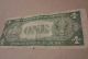 1935 E $1 Dollar Bill Silver Certificate Blue Seal Circulated Small Size Notes photo 1