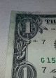 2009 $1 Ink Error Small Size Notes photo 3