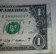 2009 $1 Ink Error Small Size Notes photo 4
