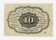 1st Issue Fr.  1242 10c United States Fractional Currency Note Au Paper Money: US photo 1