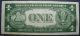 1935 A $1 North Africa Silver Certificate Yellow Seal Wwii World War Ii Small Size Notes photo 1