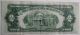 1953 B Red Treasury Seal $2 Legal Tender Note Series B Thomas Jefferson Small Size Notes photo 2