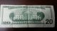 1996 $20 Dollar Bill Error Misprint Misalignment Serial Heavy Circulated Paper Money: US photo 1